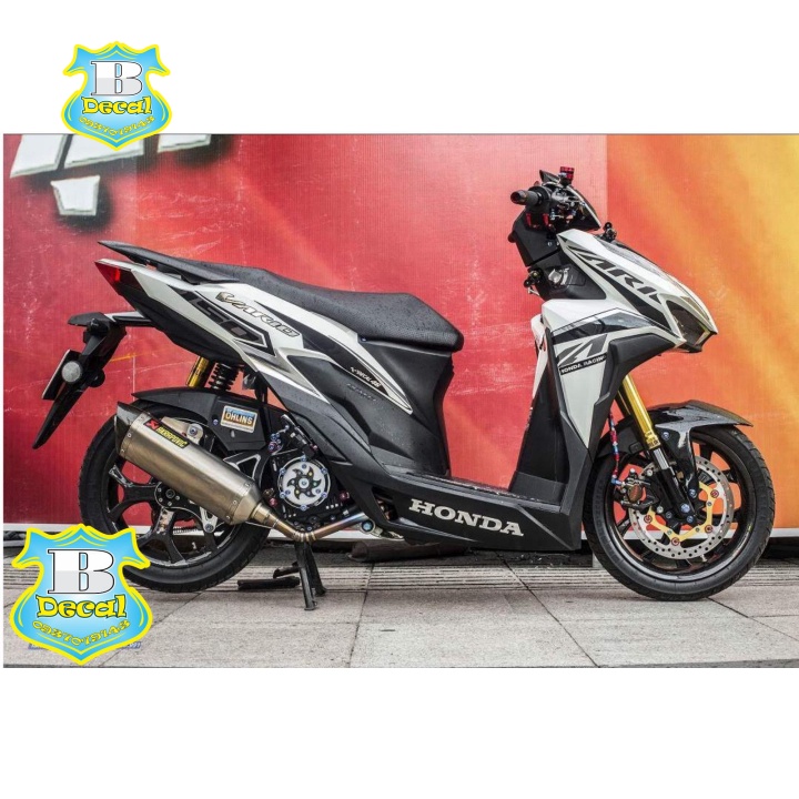 Tem vario 150 trắng decal 46