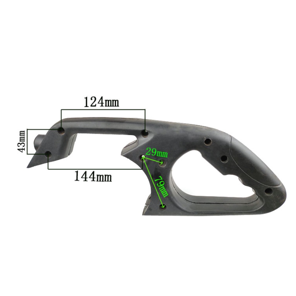 Tay cầm máy cắt sắt 350mm có 3 kích thước khác nhau