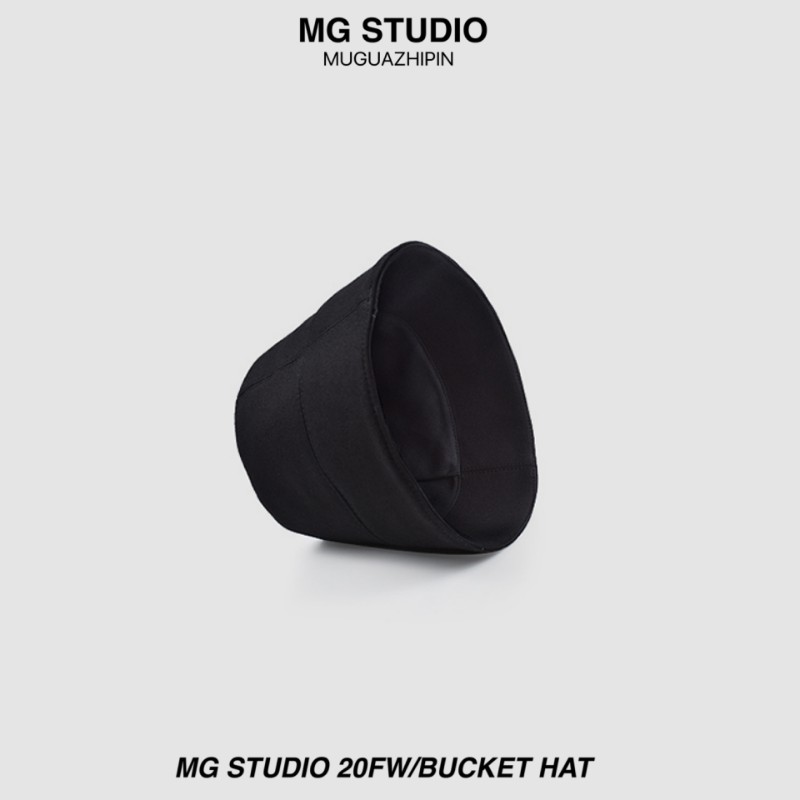 Mũ xô MG STUDIO thiết kế màu đen thời trang cá tính