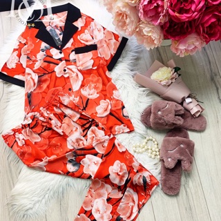 Pijama lụa satin cao cấp