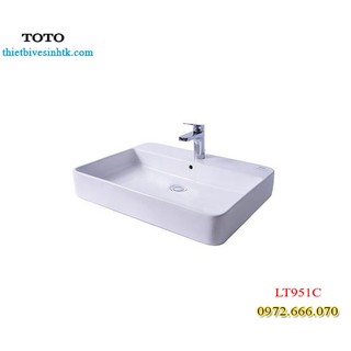 Lavabo đặt bàn của toto lt951c
