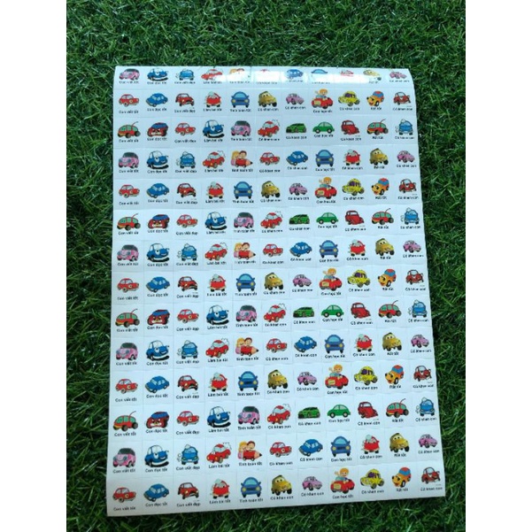 sticker khen thưởng học sinh