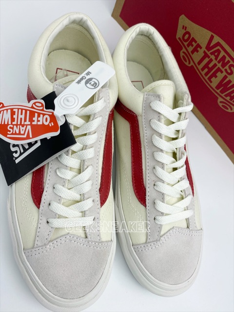 [GeekSneaker] Giày Vans Style 36 “ Viền đỏ “