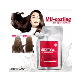 [Mẫu mới 500g]Kem Ủ Tóc Phục Hồi Hư Tổn Secret Key So Fast Mu-Coating Silk Protein Treatment 500g