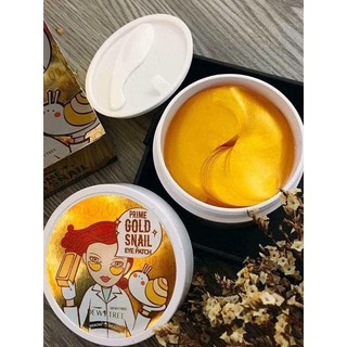 Mặt nạ mắt Dewy Tree Prime Gold Snail Eye Patch – Hàn quốc