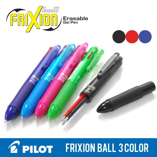 Bút bi xóa được PILOT Frixion, 0.5mm, loại nhiều ngòi