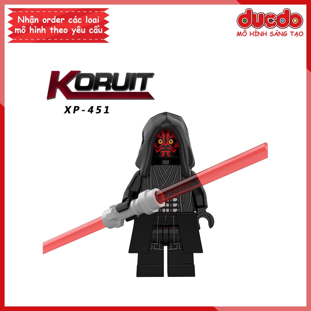 Minifigures nhân vật Chiến tranh giữa các vì sao - Đồ chơi Lắp ghép Xếp hình Mô hình Mini Koruit KT1059