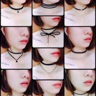 Vòng đeo cổ chocker 12 món