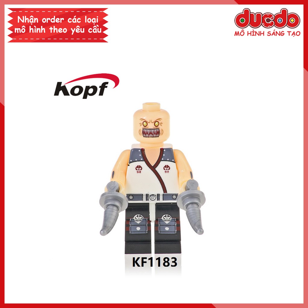 Minifigures các nhân vật Rồng đen Mortal Kombat - Đồ chơi Lắp ghép Xếp hình Mô hình Mini Kopf KF6094