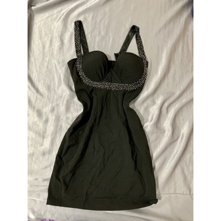 Đầm đen dây sexy size S thanh lý