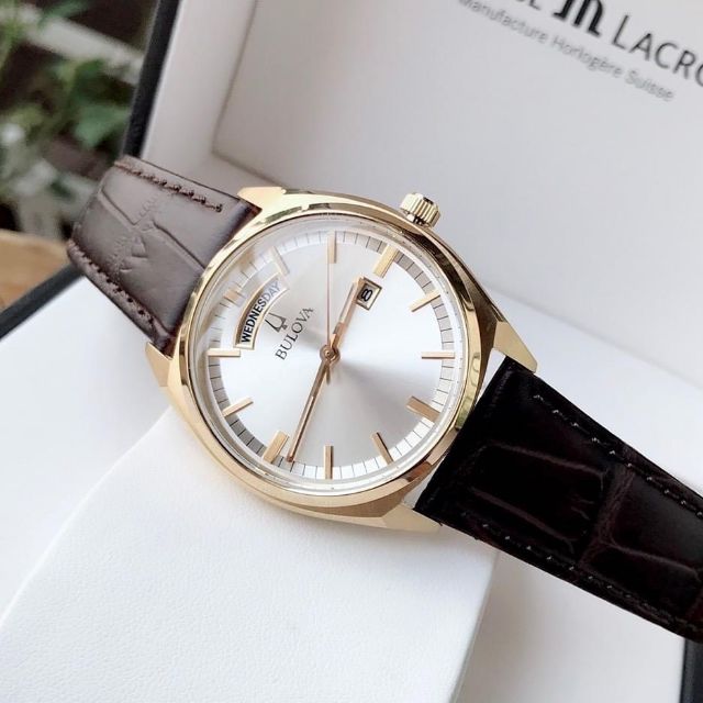 Đồng hồ nam Bulova 97C106 máy Quartz - chống nước 30m - size 39mm chính hãng