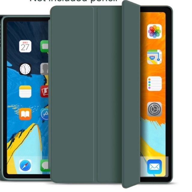 (Xanh rêu)_Bao da TPU Smart Case iPad Air, Air 2, Pro 9.7, Mini 4/5, Gen 7 Gen 8 10.2 Air 3, Pro 11 2020,Pro 10.5, Gen 6