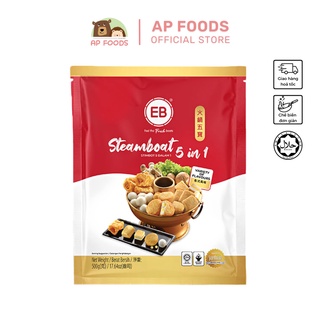 Combo viên thả lẩu 5 in 1 eb 500g - steamboat 5 in 1 eb malaysia 500g - viên thả lẩu malaysia