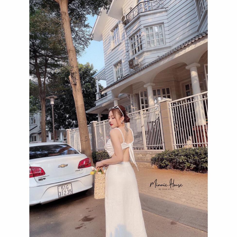 Set đồ nữ cá tính, set váy dài áo dây đi chơi sang chảnh mùa hè đẹp 8A00062 JKR | BigBuy360 - bigbuy360.vn