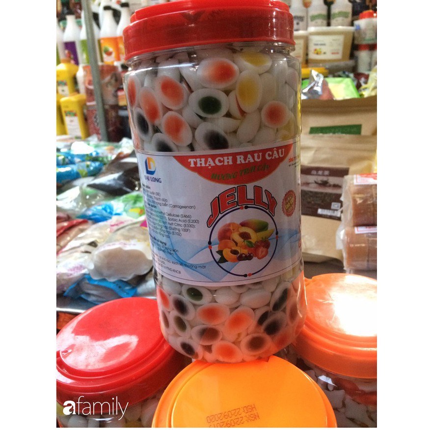 Thạch con cá,thạch quả trứng