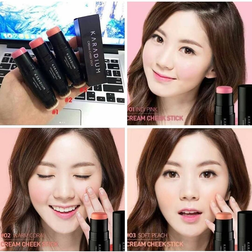 Phấn má hồng dạng thỏi Karadium Cream Cheek Stick | BigBuy360 - bigbuy360.vn