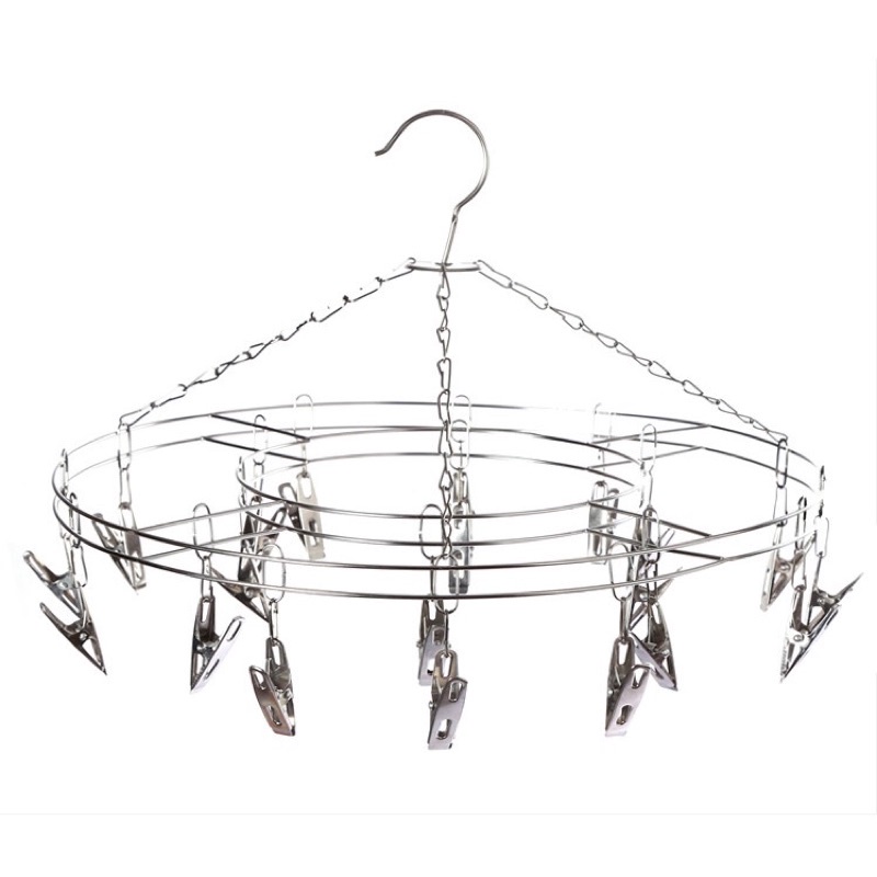 Móc Chùm Tròn Inox Cao Cấp Phơi Đồ Quần Áo