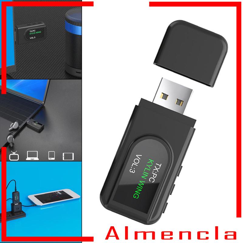Bộ Thu Phát Bluetooth 5.0 Không Dây Cho Tai Nghe PS4 Trên Xe Hơi