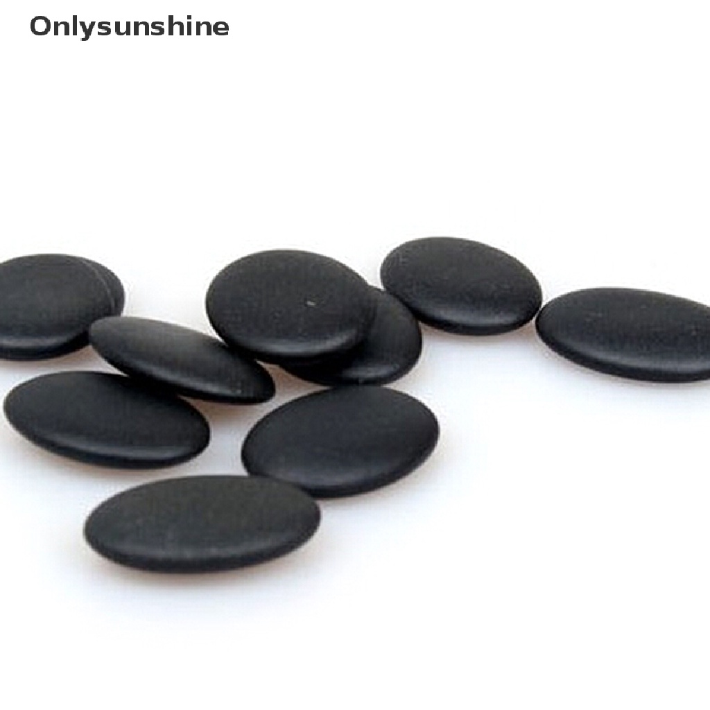 Bộ 7 Viên Đá Đen Nóng Kích Thước 3X4Cm Để Hỗ Trợ