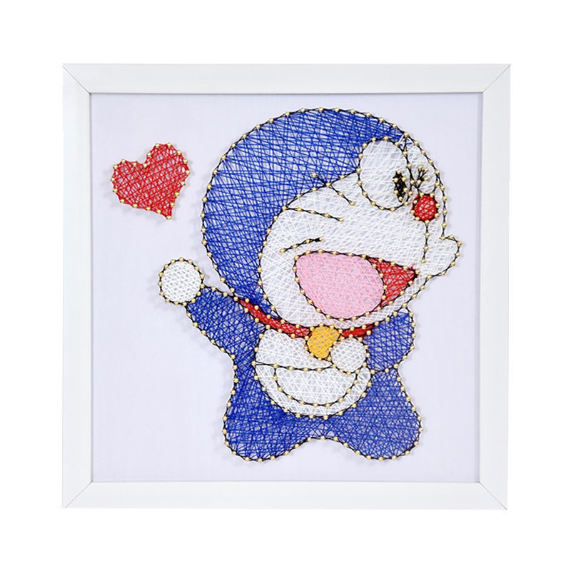 Tranh Vẽ Hình Doraemon Nhiều Màu Sắc Sáng Tạo Diy