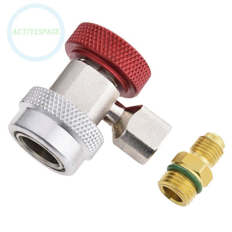 Đầu ráp nối nhanh R134A kết nối với bộ điều hòa và đồng hồ đo | BigBuy360 - bigbuy360.vn