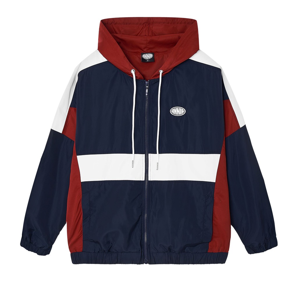Anniegals - Áo khoác dù màu xanh dương - Annie Jacket Navy | BigBuy360 - bigbuy360.vn