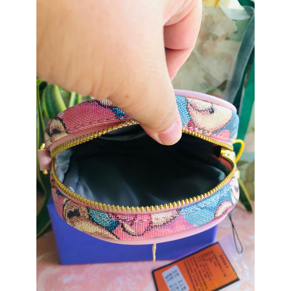 Túi Đeo Chéo Đựng Điện Thoại / Chìa Khóa / Tiền Xu Đa Năng Hình Gấu Hoạt Hình Dễ Phối Đồ Chất Lượng Cao