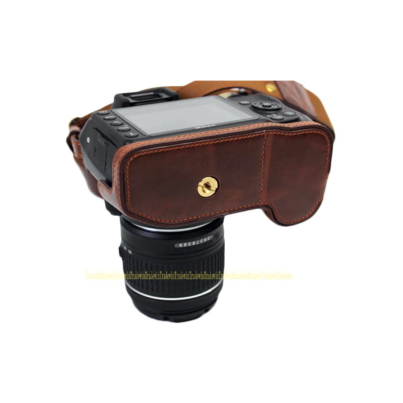 Túi Da Đựng Máy Ảnh Nikon D3400 Với 18-55vr Lens