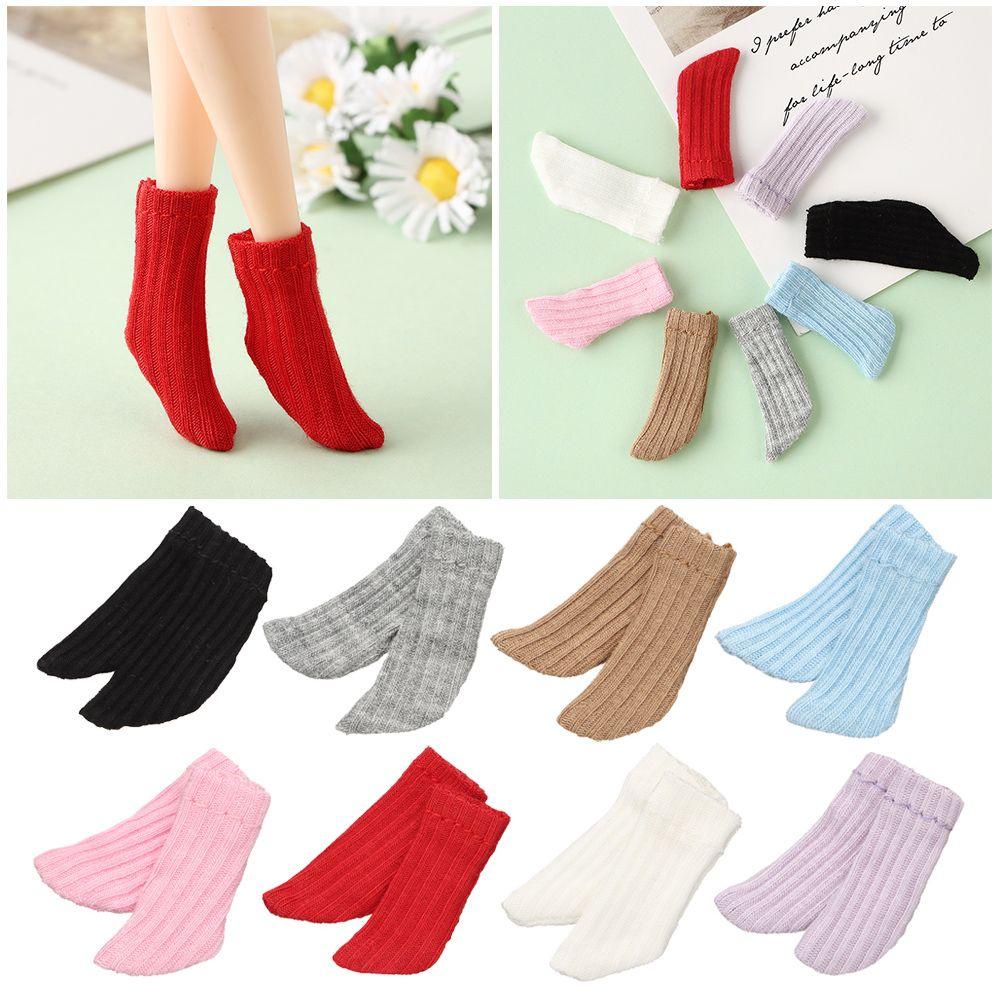 Layor1 Vớ Kẻ Sọc Quà Tặng Giáng Sinh Cho Búp Bê Bé Gái DIY