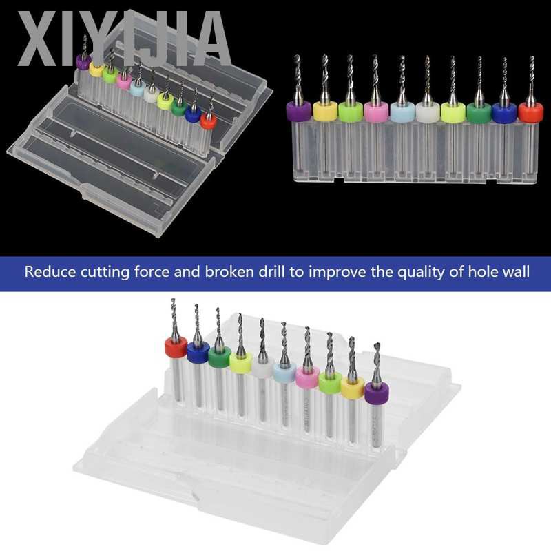 Xiyijia Drill Bits Little Resistance Micro for Wood Alloy Plastic