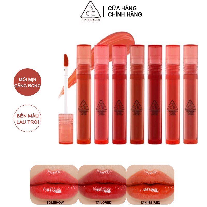 XẢ SON son Tint Bóng 3ce Flash Lip Tint