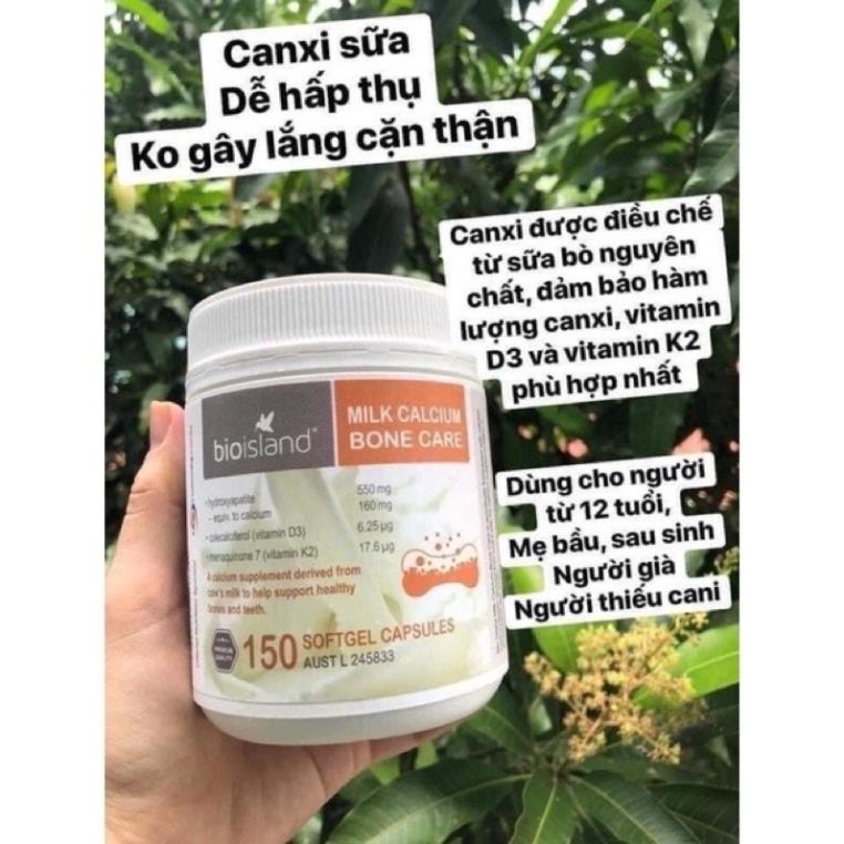 Canxi Bio Island Boncare 150 viên- CANXI HỮU CƠ