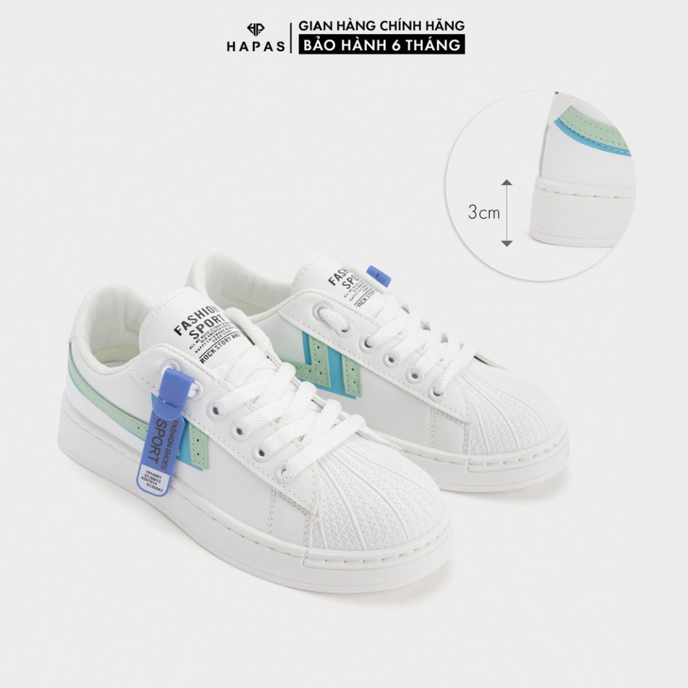 [Mã FAMARAL2 giảm 10k đơn 50k] Giày Thể Thao Nữ Sneaker 3Phân HAPAS - GSK356