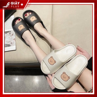 Dép gấu dáng bánh mì siêu nhẹ kiểu dáng cute hot trend 2021 chất đẹp
