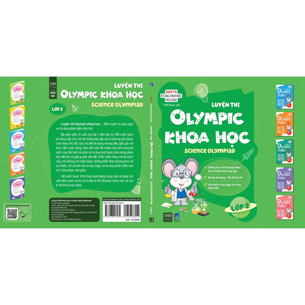 Sách - Luyện Thi Olympic Khoa Học Lớp 2