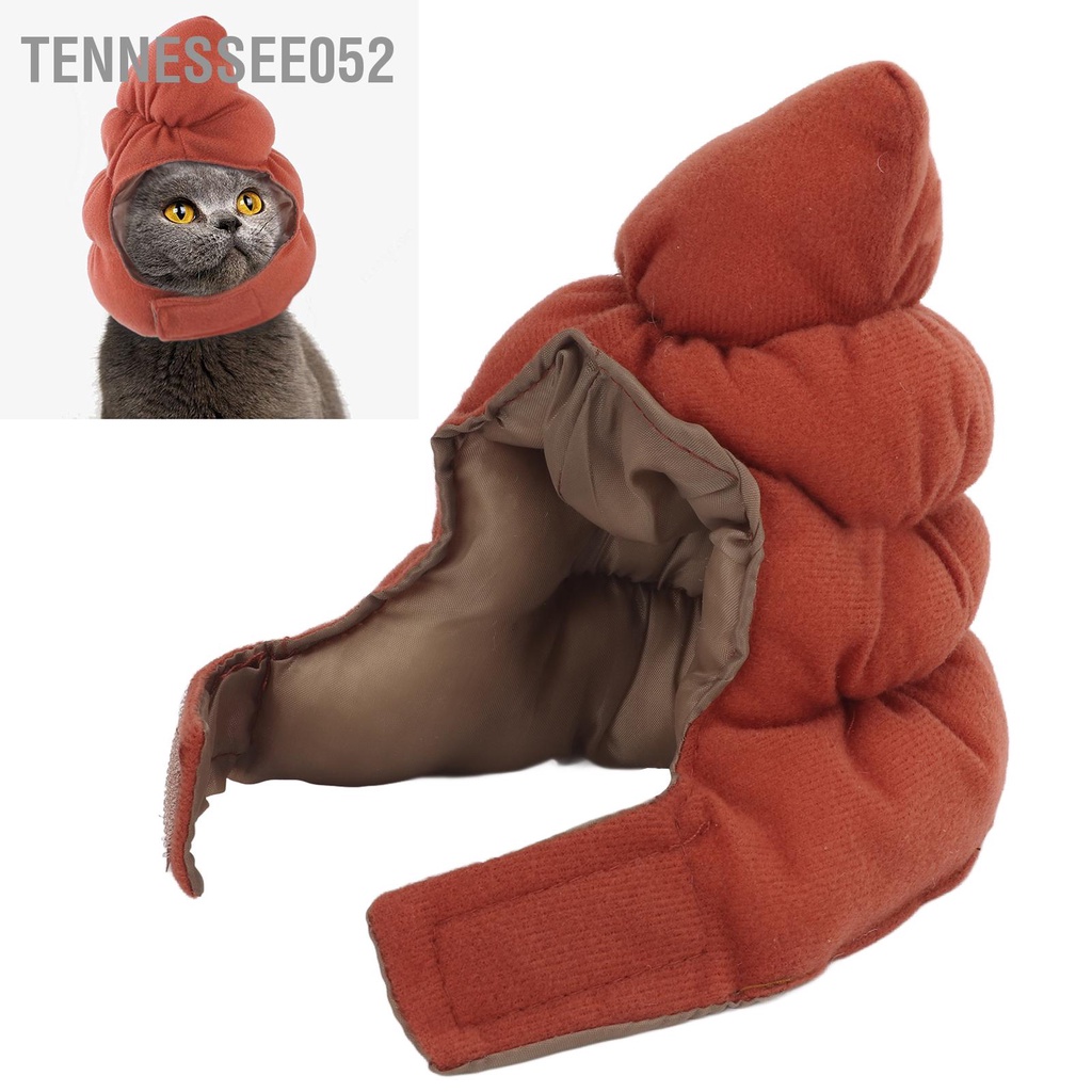 Tennessee052 Mũ Halloween cho mèo có thể điều chỉnh thoáng khí chó mặc quần áo lên mũ và nhỏ