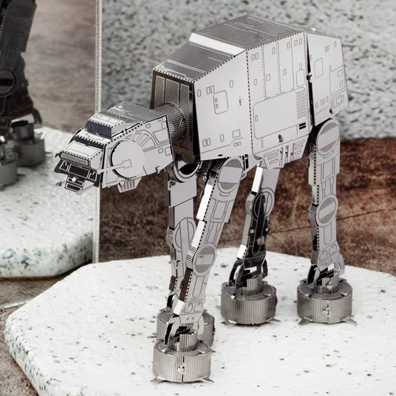 Mô hình 3D kim loại lắp ráp Robot ATAT Star Wars