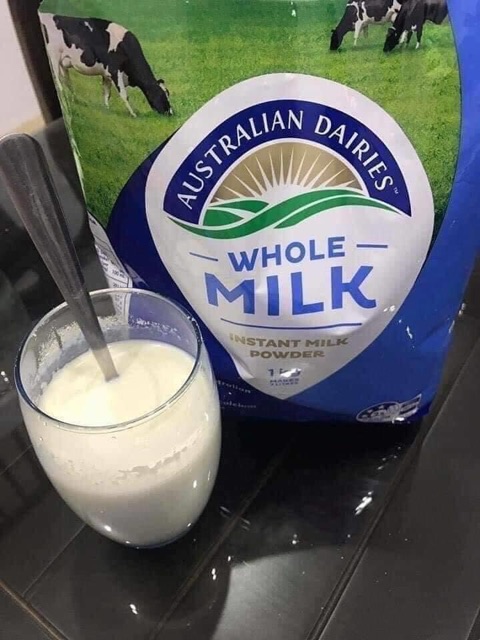 Combo 4 gói Whole milk nguyên kem Úc 1 kg tặng kèm 1 hộp chống ẩm