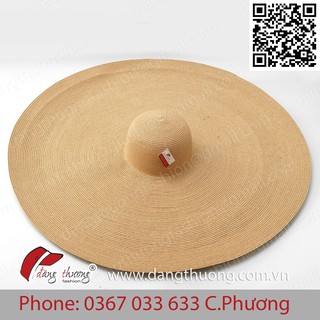 Mũ nón cói rộng vành siêu to khổng lồ, mũ khổng lồ thời trang cực đỉnh