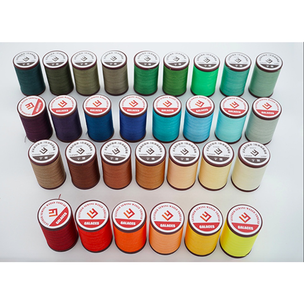 Chỉ sáp sợi tròn 0.45mm khâu đồ da galaces