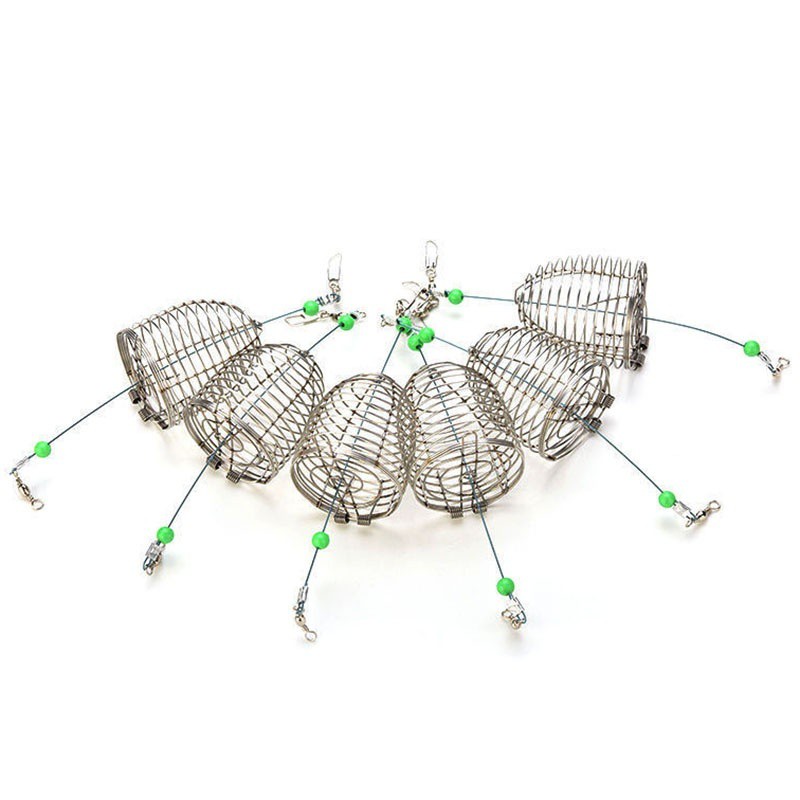 Lồng đựng mồi câu cá bằng thép không gỉ