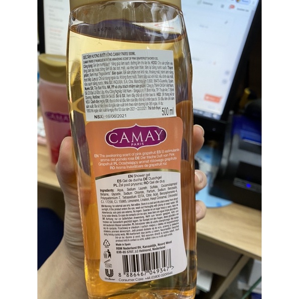 sữa tắ Camay 500ml