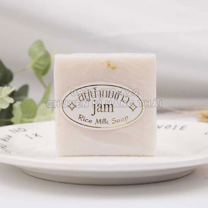 【FREESHIP】Nguyên Lốc 12 Cục Xà Phòng Cám Gạo Thái Lan Jam Rice Milk Soap | WebRaoVat - webraovat.net.vn