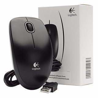 Chuột văn phòng Logitech B100 - Hàng Chính Hãng