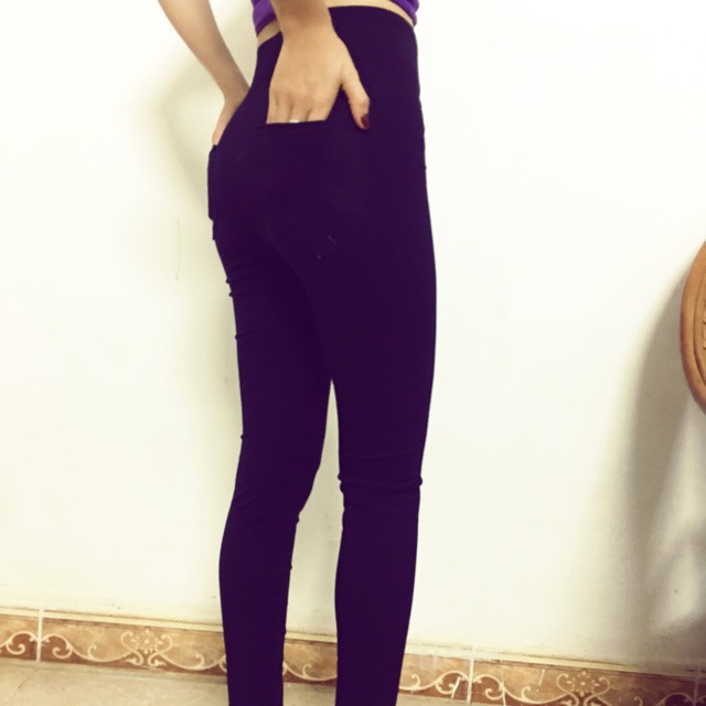 Quần LEGGING cạp cao gen bụng