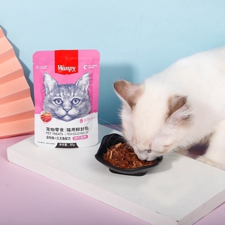 Pate Wanpy gói 80g cho mèo