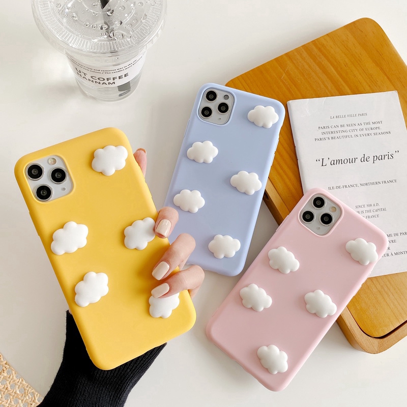 Xiaomi Redmi Note 9 Pro Note 9S 6 Pro Mi A2 Lite 7 9T Note 5A Prime 5 Plus Note 5 Phone Casing 3D Clouds Soft TPU Cover Case