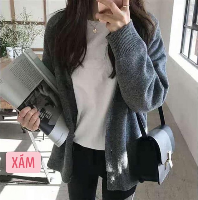 Áo cardigan hàng quảng châu chất mịn đẹp [Có sẵn] | BigBuy360 - bigbuy360.vn