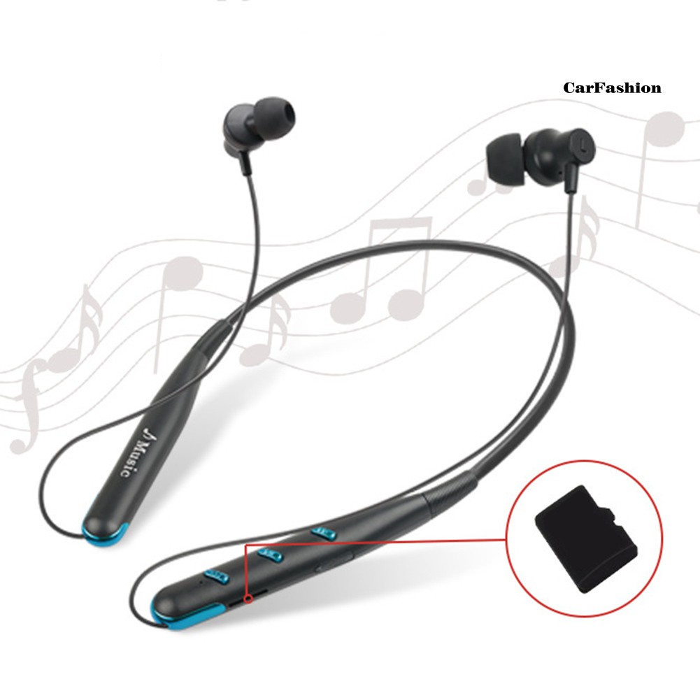 Tai Nghe Bluetooth Không Dây Đeo Cổ Có Thể Sạc Lại