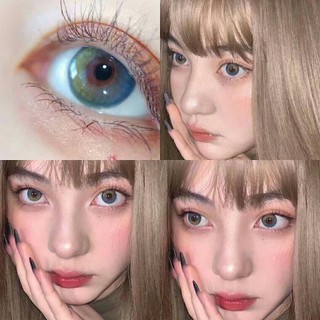 Kính áp tròng Xiyou 14.0mm màu xanh dương chỉ số 0.0-7.0
